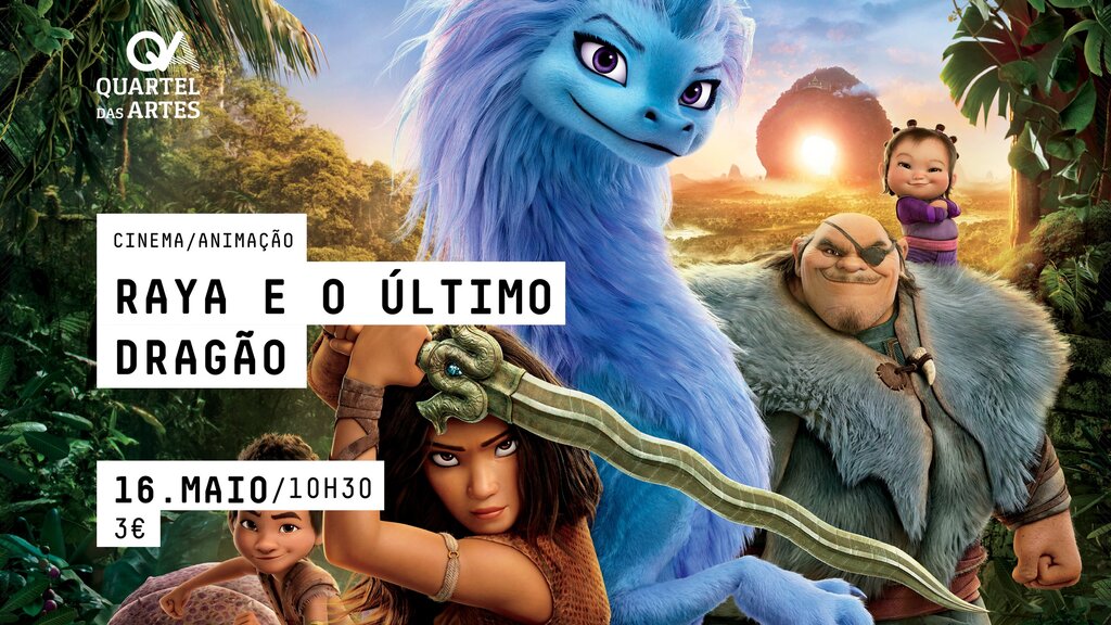 Cinema Infantil - Raya e o último dragão